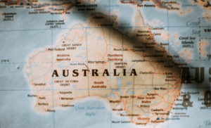 オーストラリア地図の画像